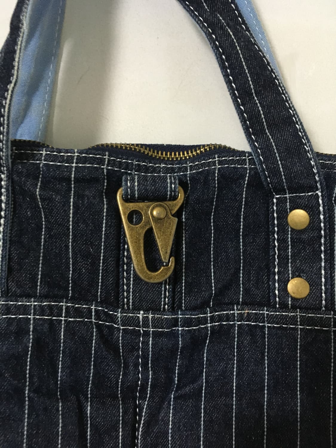 TRIFFER 데님 Helmet 토트백 상품이미지2