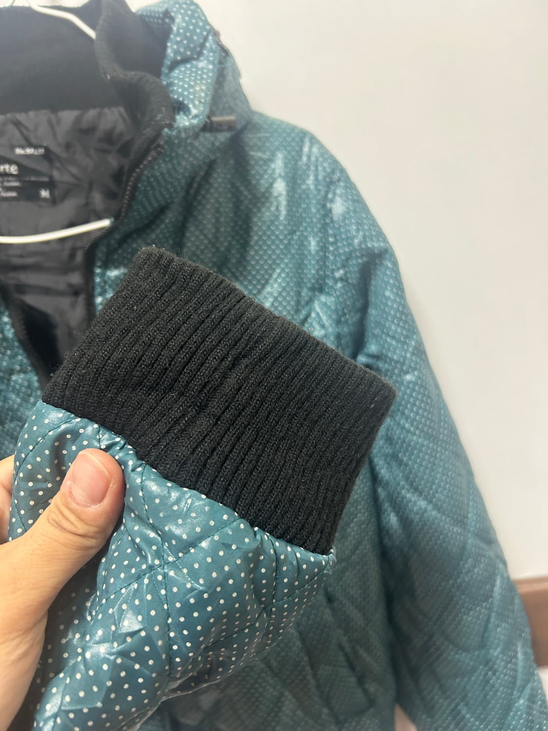 땡땡이 패딩  상품이미지4