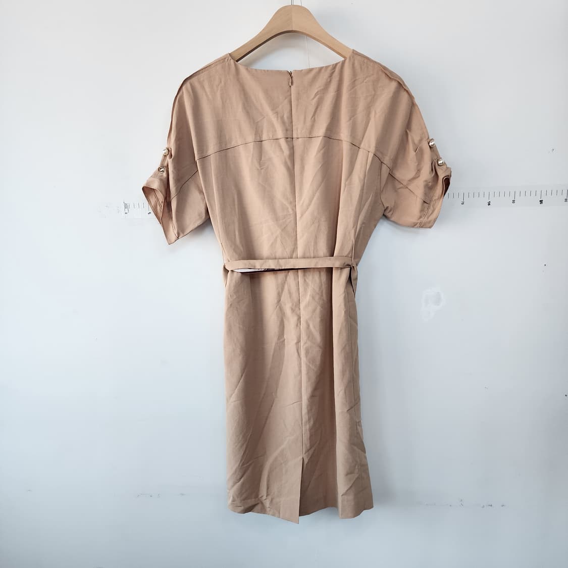 zooc 베이지 반팔 원피스 상품이미지5