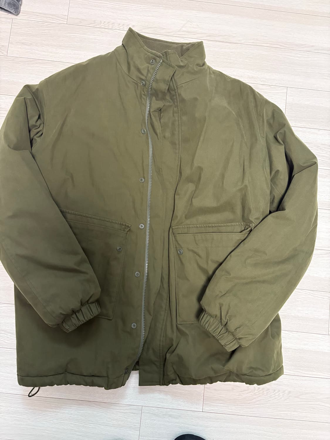 쉬이즈큐트 올리브패티드점퍼 상품이미지1