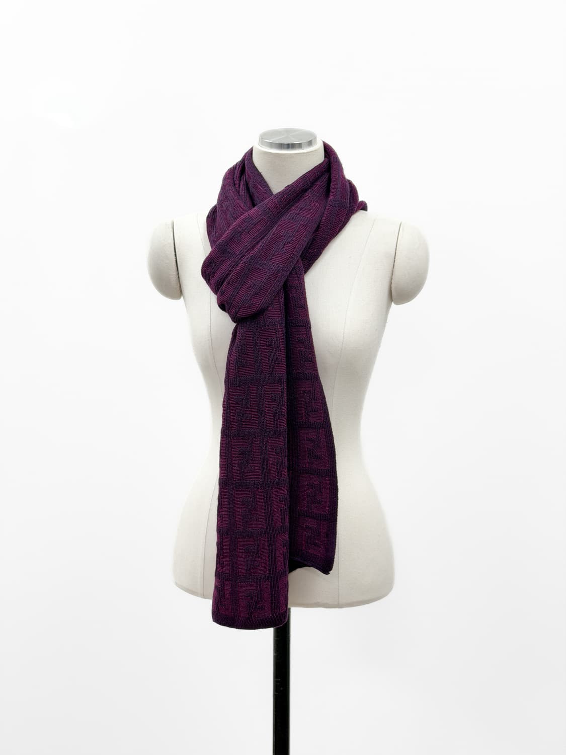 펜디 주카 니트 울 머플러 상품이미지4