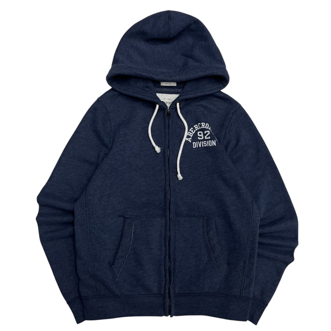 아베크롬비 패치로고 네이비 후드집업 XXL 상품이미지2