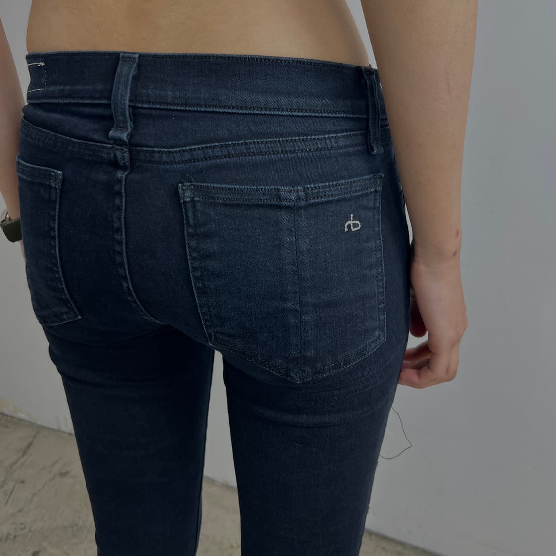 래그&본 사이드 지퍼 바이커 스키니 진 상품이미지6