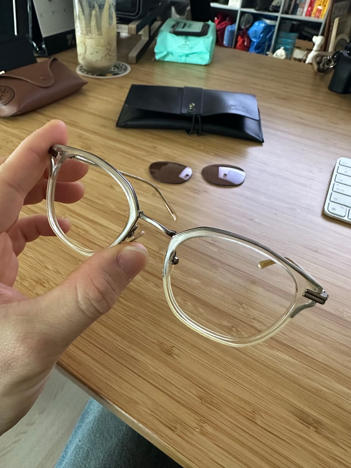 스테판 크리스티앙 투명테 안경 상품이미지2