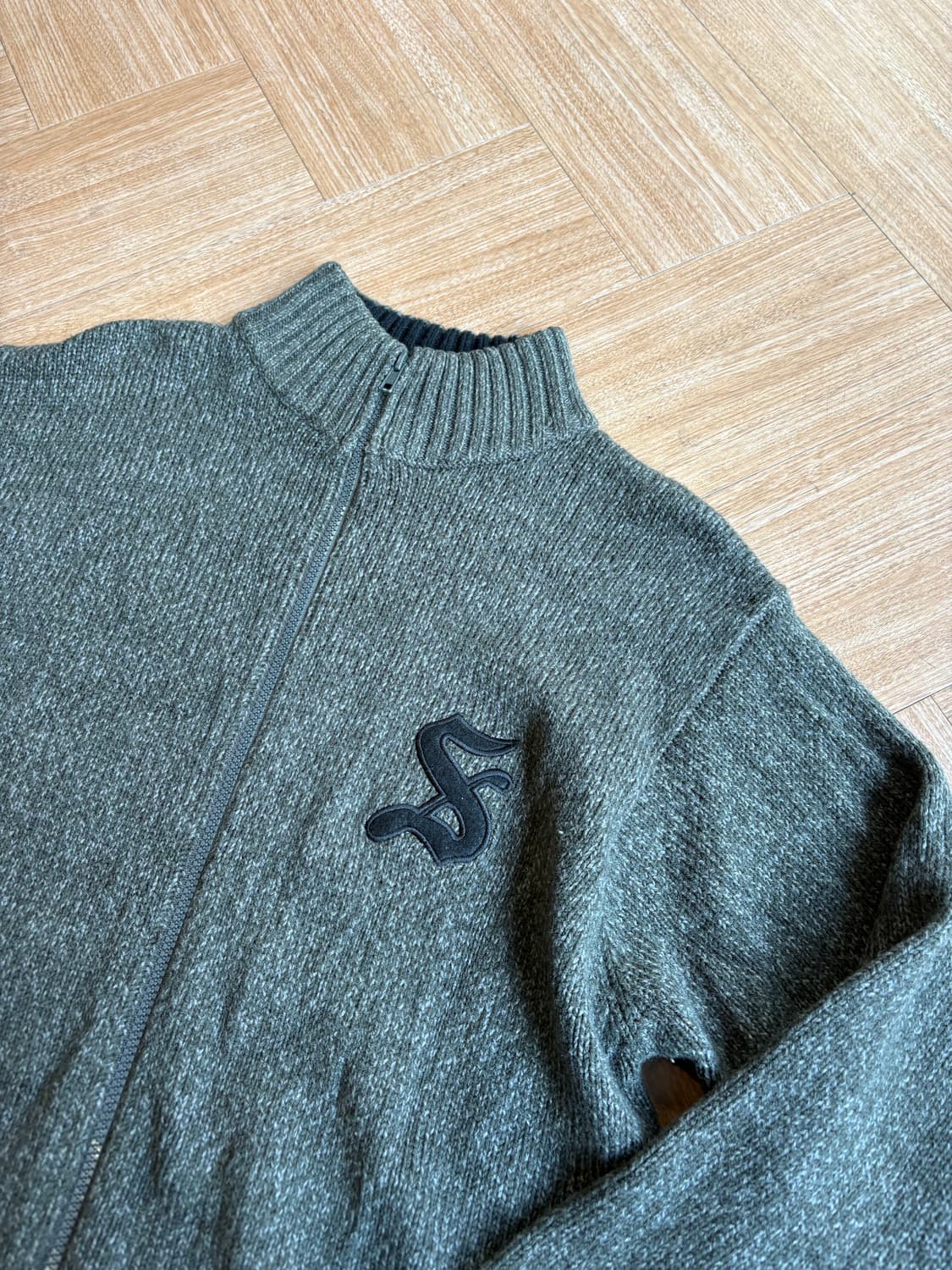 90s Stussy 드라이버 니트 상품이미지3