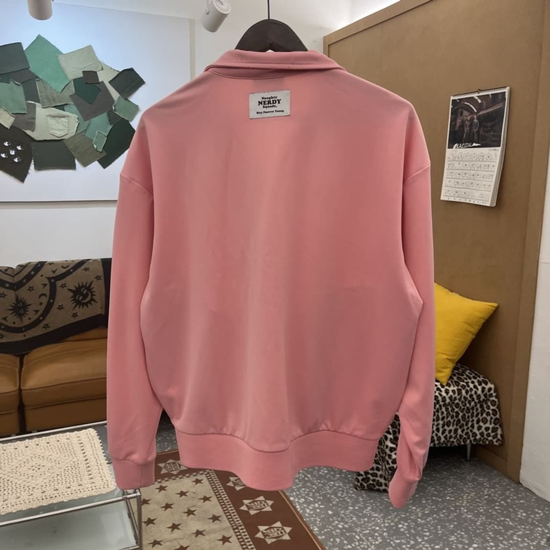 널디 여리 스프링 벚꽃 딸기우유 져지 집업 S C10094 상품이미지4