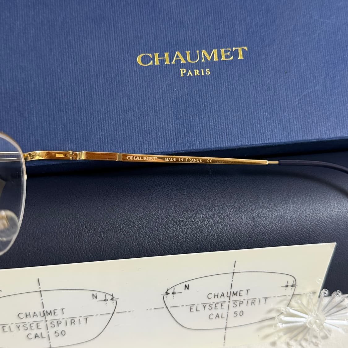 (OS) CHAUMET 쇼메 MONTAIGNE SPIRIT 쥬얼리 안경 상품이미지7