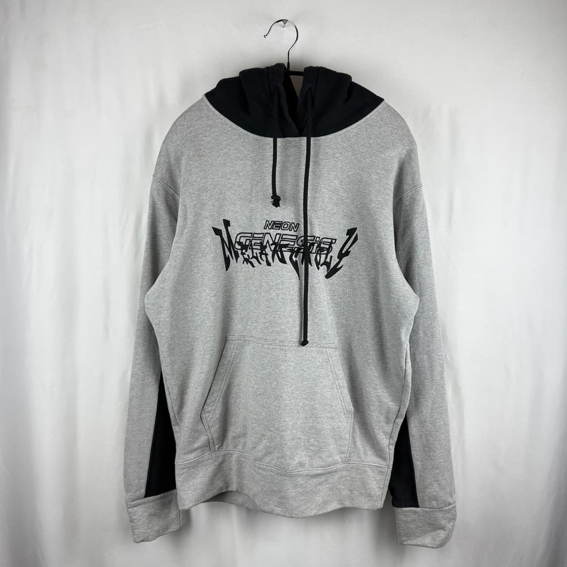 1) 유엔지레이어 투톤 후드 티 상품이미지2