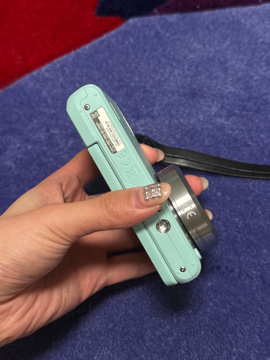 삼성 nx mini 빈티지디카 민트 작례o 상품이미지6