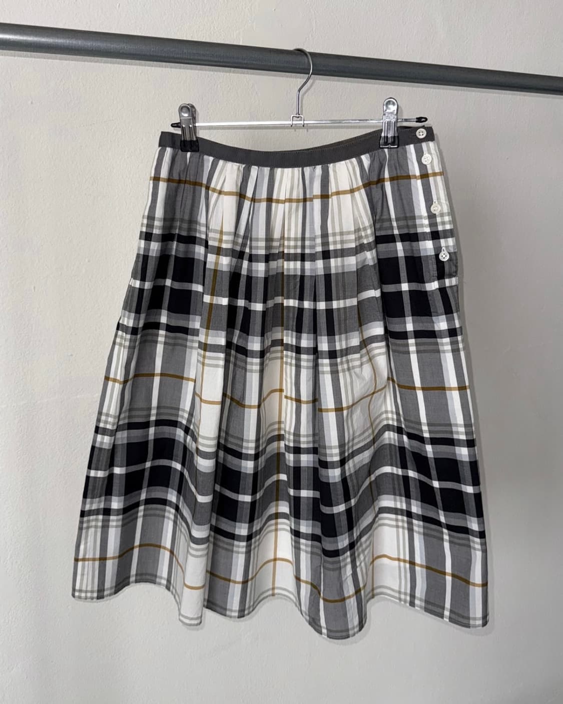 Margaret howell 체크 스커트 상품이미지3
