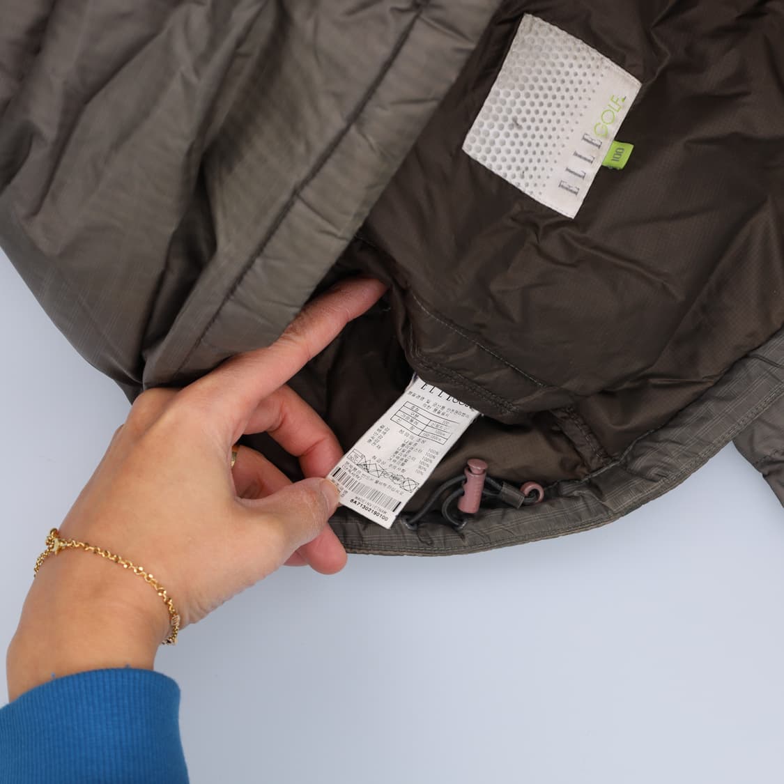 [100] 엘르골프 여성 구스패딩(주머니지퍼없음) 0105H1 상품이미지6