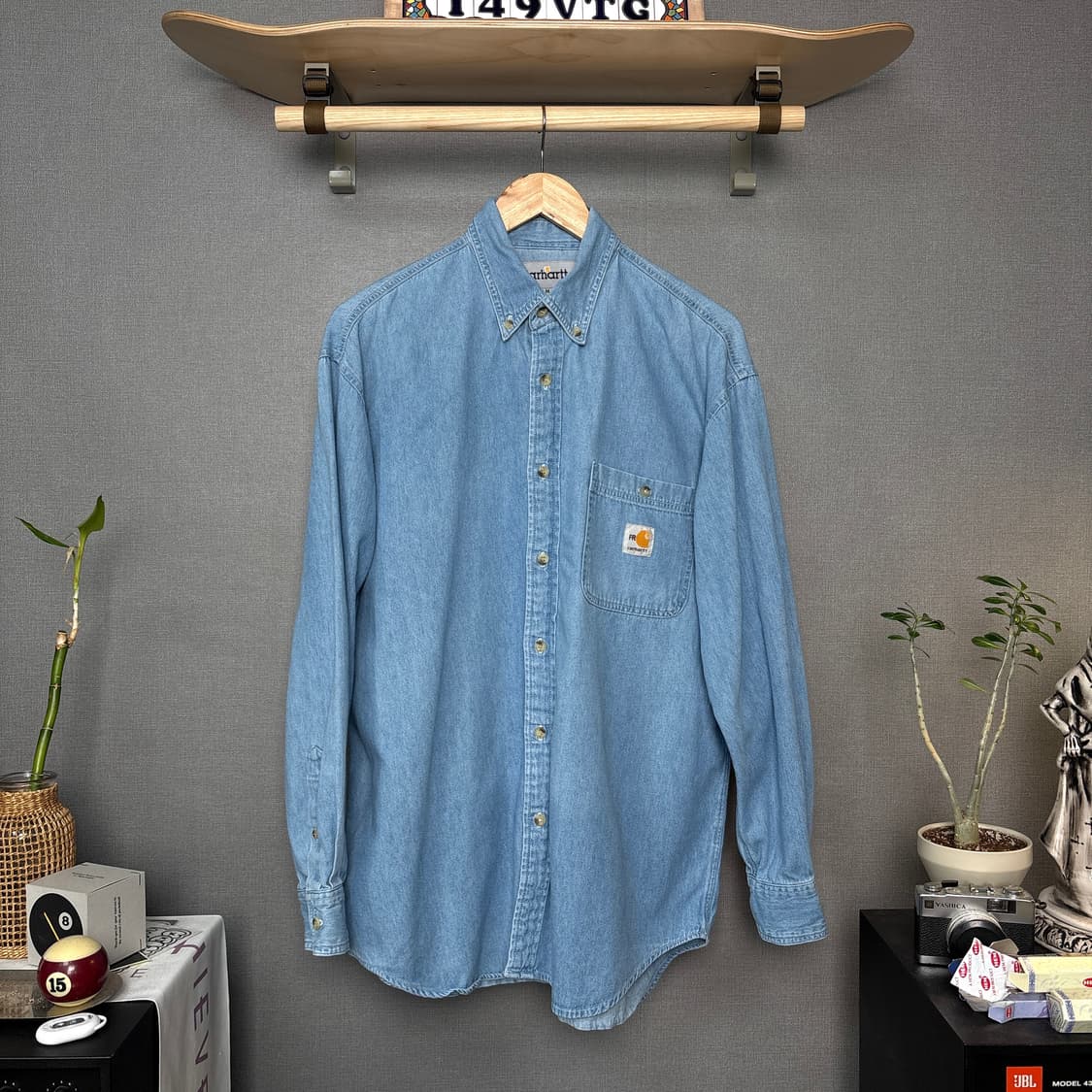 칼하트 데님셔츠 상품이미지2