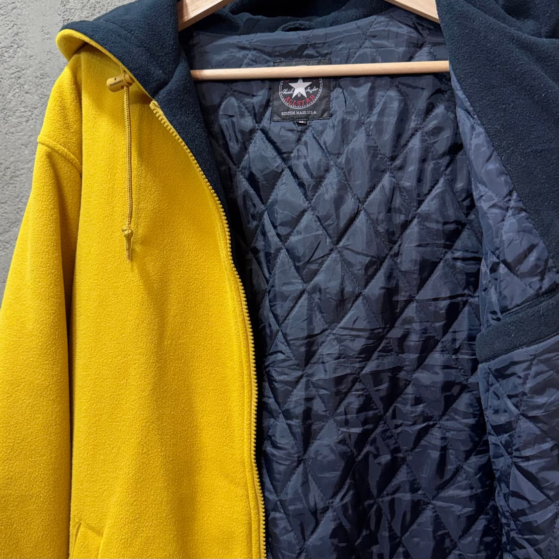 컨버스 올스타 일본판 후리스 후드 집업 (L)   상품이미지6