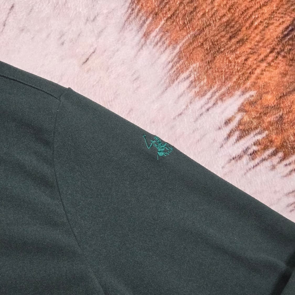 버버리힐스폴로클럽 그레이 반폴라 롱슬리브 상품이미지3