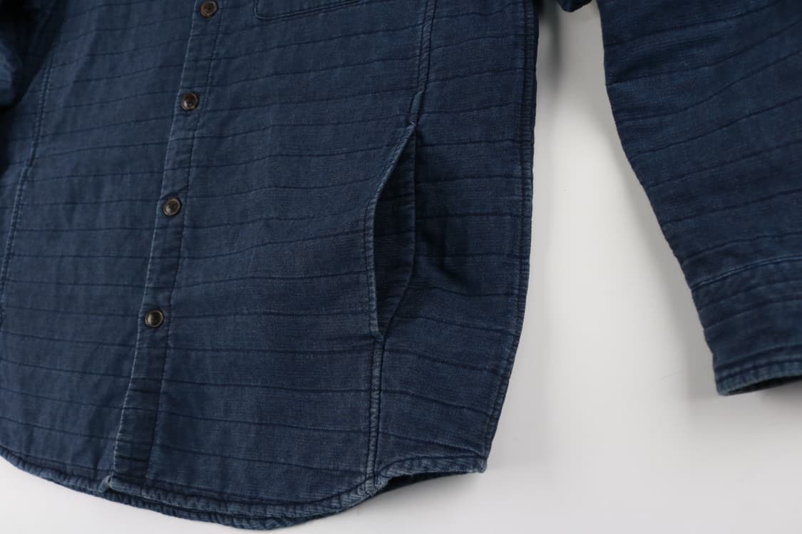 [XL] 시리즈 신슐레이트 퀼팅 데님셔츠 상품이미지2