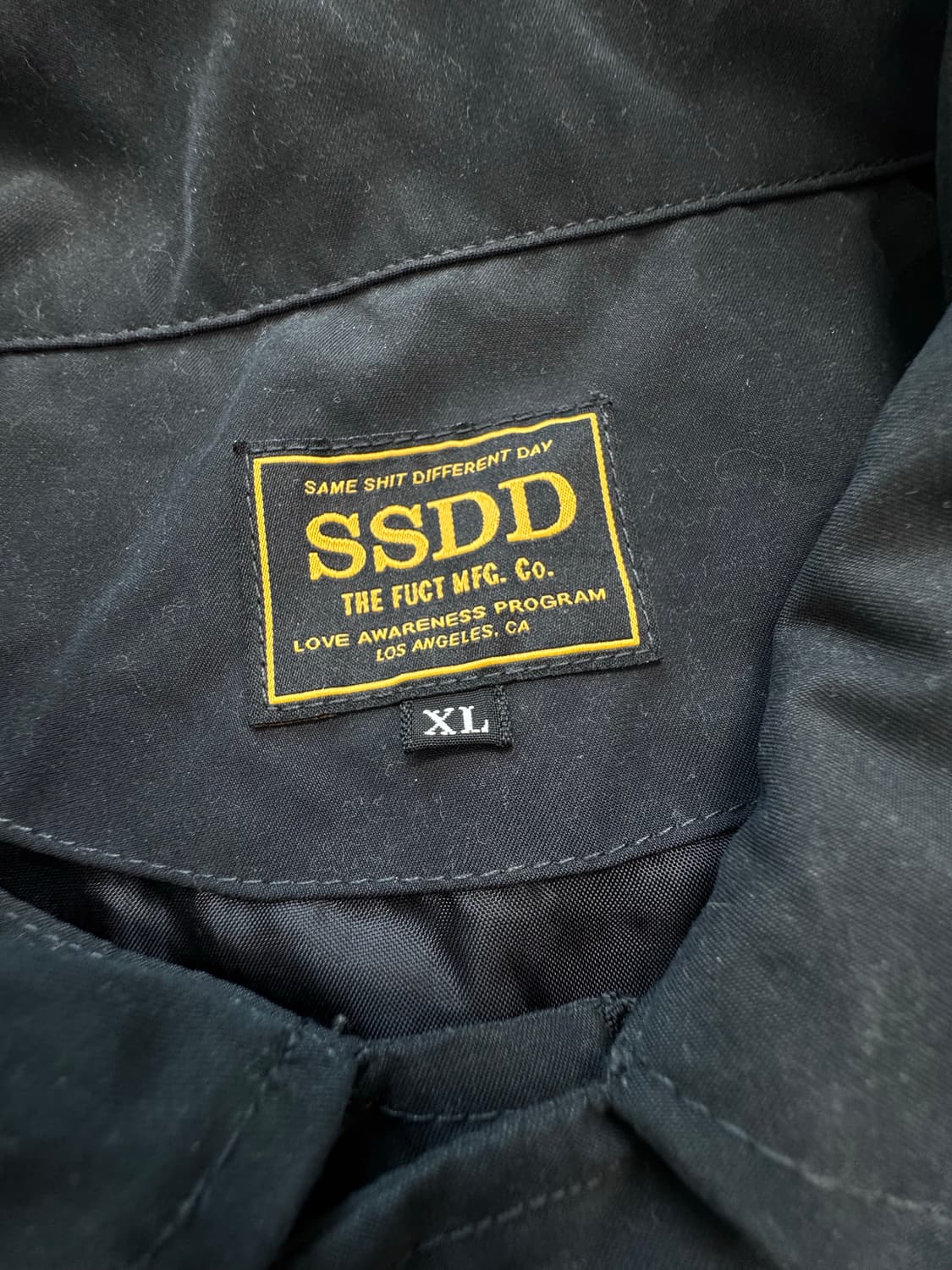 퍽트 FUCT SSDD "FUCT" 자수 코치 자켓 (XL) 상품이미지5