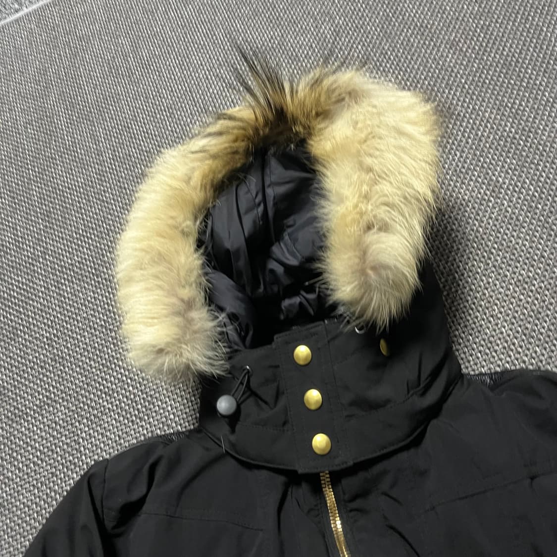 cmfr 라쿤퍼 프리미엄 캐나다구스다운 패딩 m/m 상품이미지2