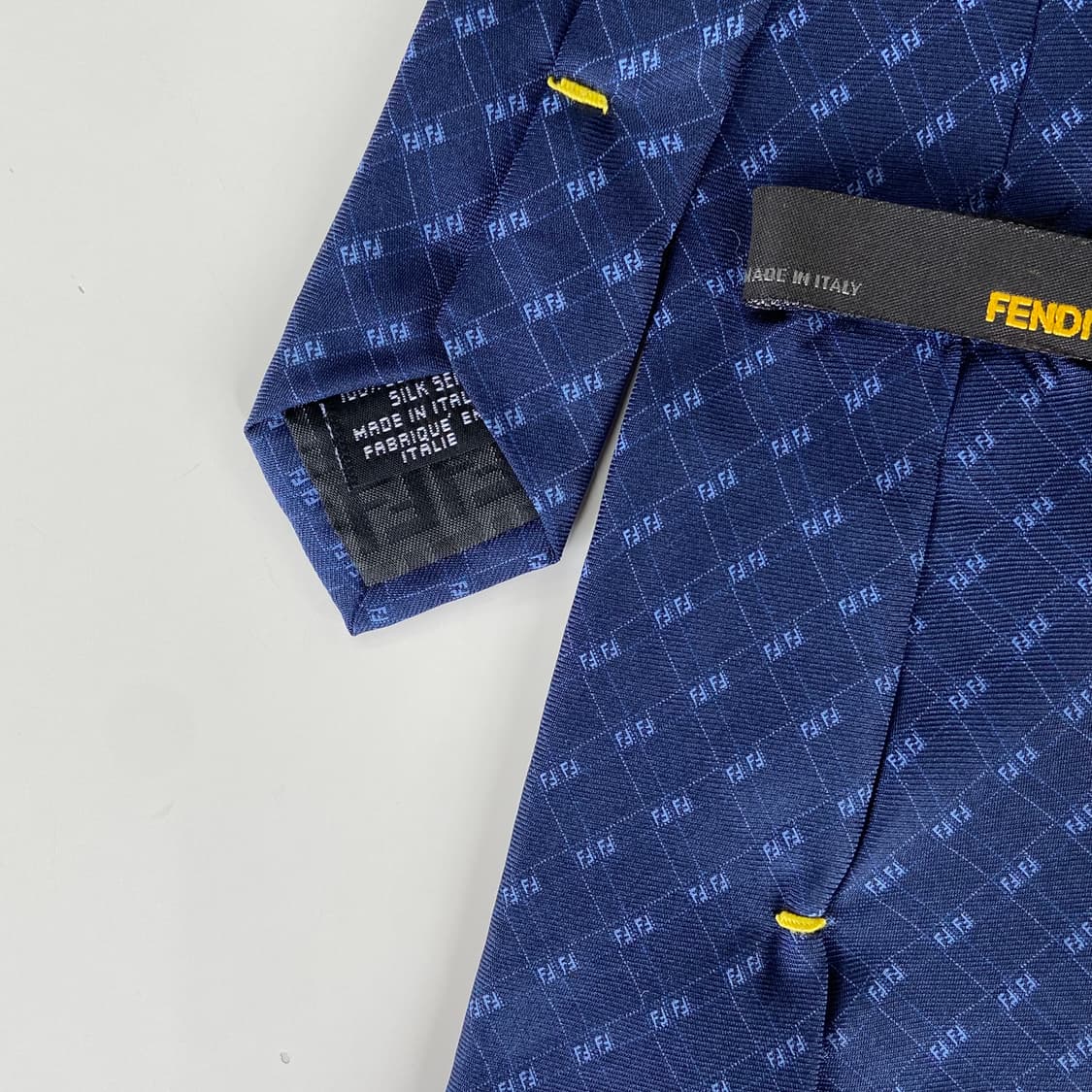 펜디 (FENDI) 신형라벨 모노그램 정품 명품 넥타이 상품이미지5