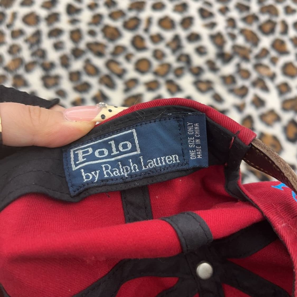 폴로 랄프로렌 레트로 Y2K 빈티지 볼캡 C09644 상품이미지5