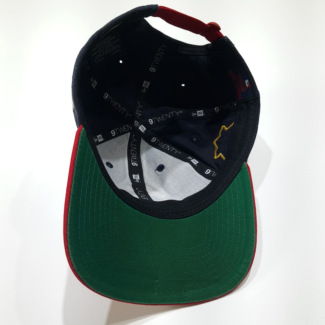 뉴에라 & MLB 성조기 그린 언더바이저 투톤 볼캡 P2038 상품이미지8