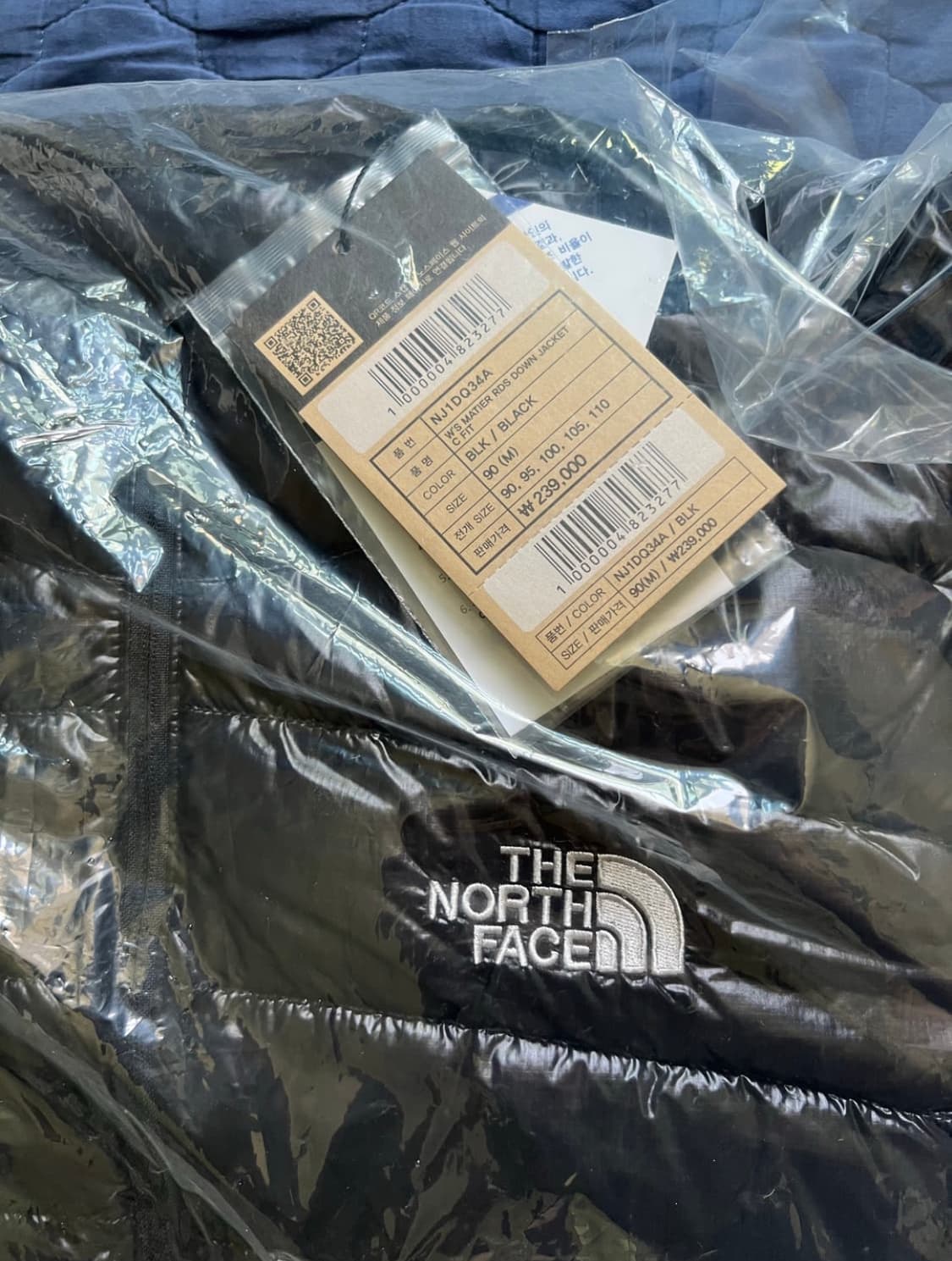 [새상품] 노스페이스 마티에 RDS 다운 자켓 블랙 (오리털) 상품이미지2