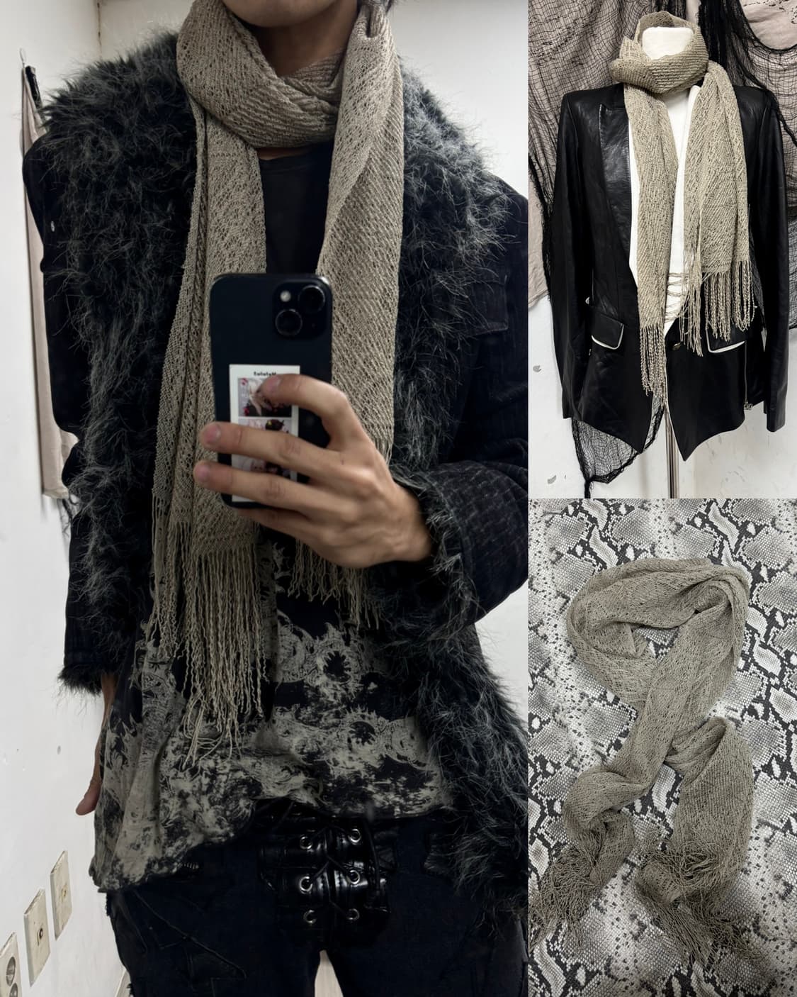 10Y2K Mood Scarf 2.5 상품이미지1