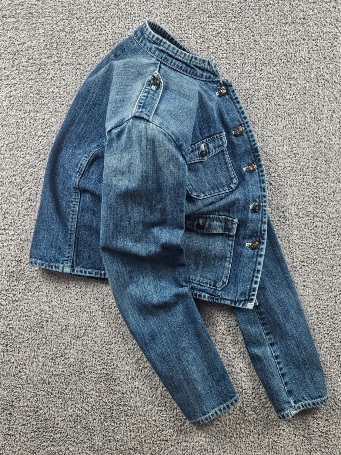 폴로 진스 컴퍼니 포켓 유틸리티 데님 자켓 ( S ) / 7986 상품이미지4