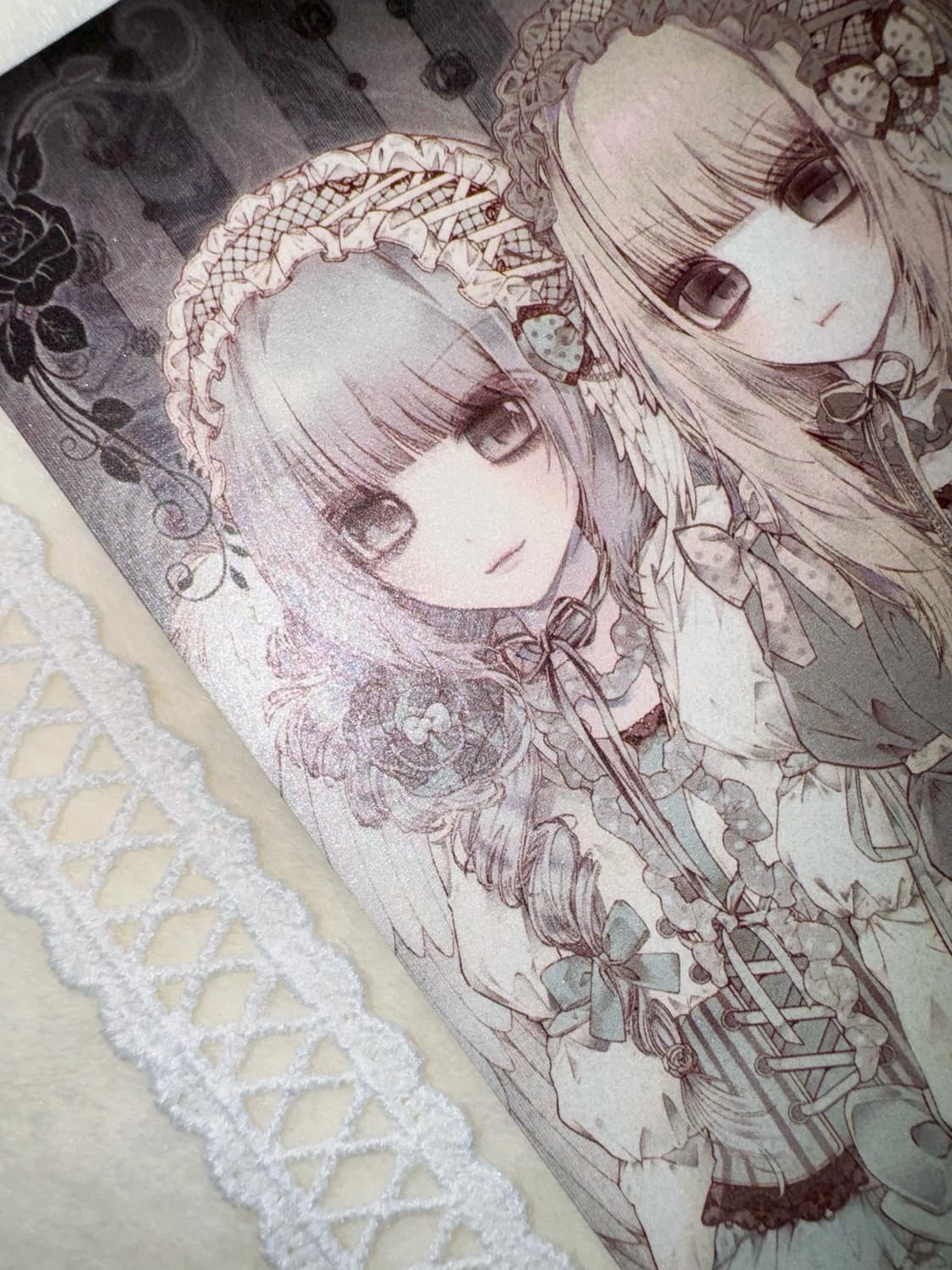 [rubyrinth] 사일런트 엔젤 엽서 - 미루&시루 상품이미지4