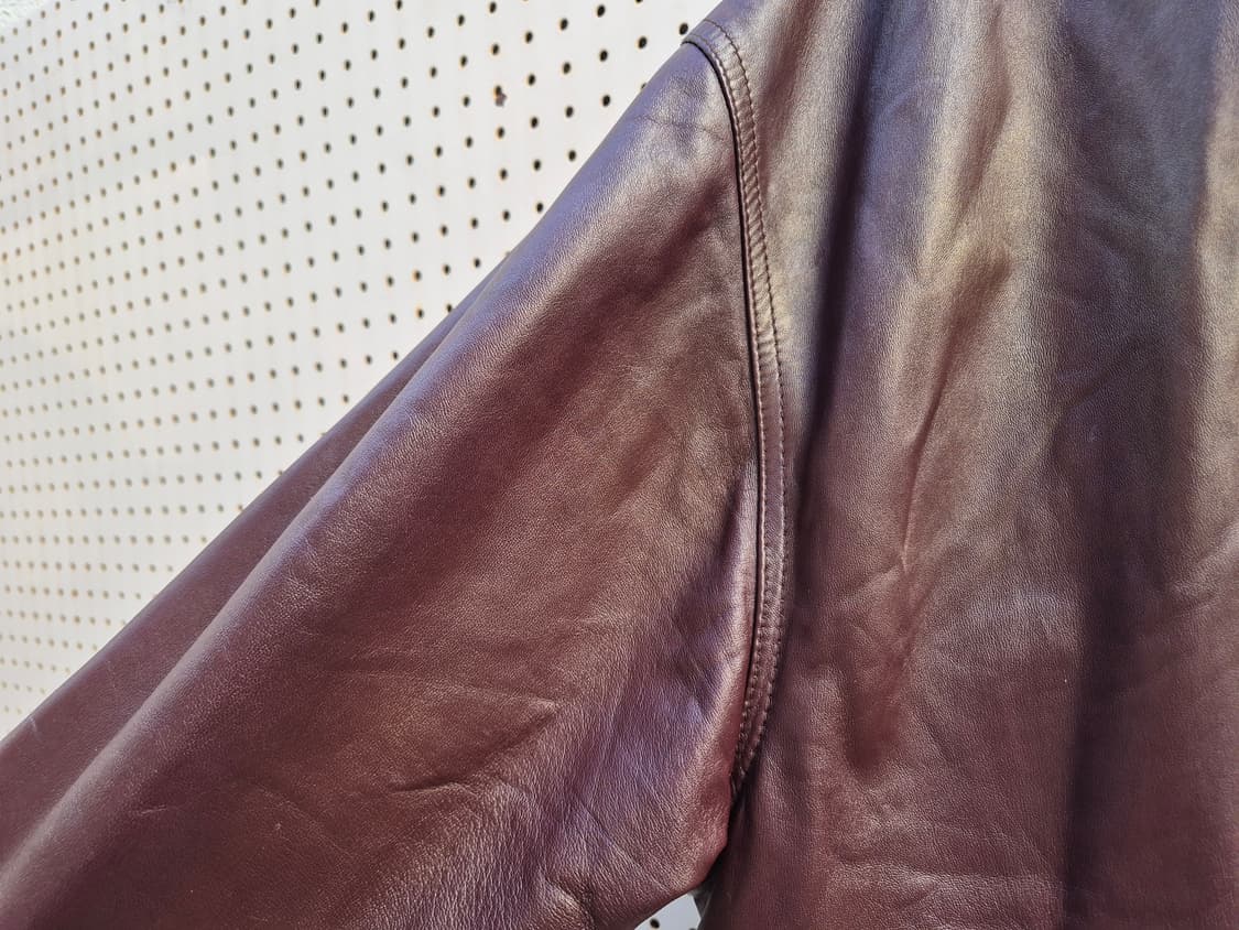 90s MALZIA 양가죽 봄버 상품이미지3