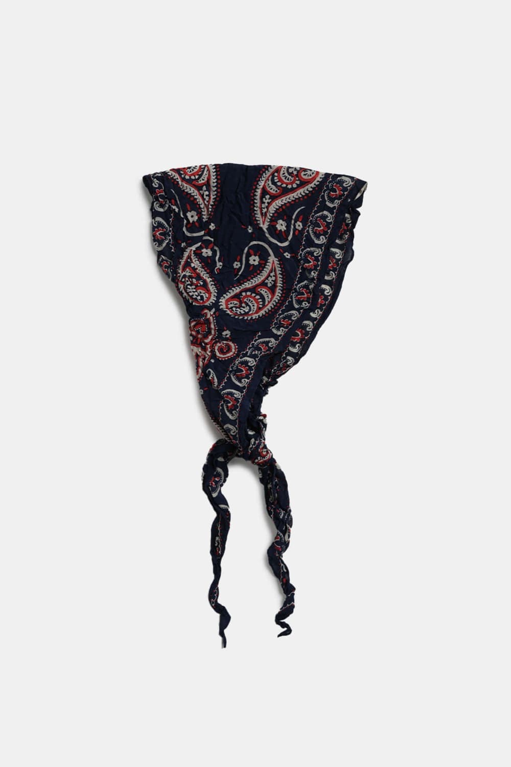 캐피탈 25fw 실크 쁘띠 스카프 네이비 상품이미지1