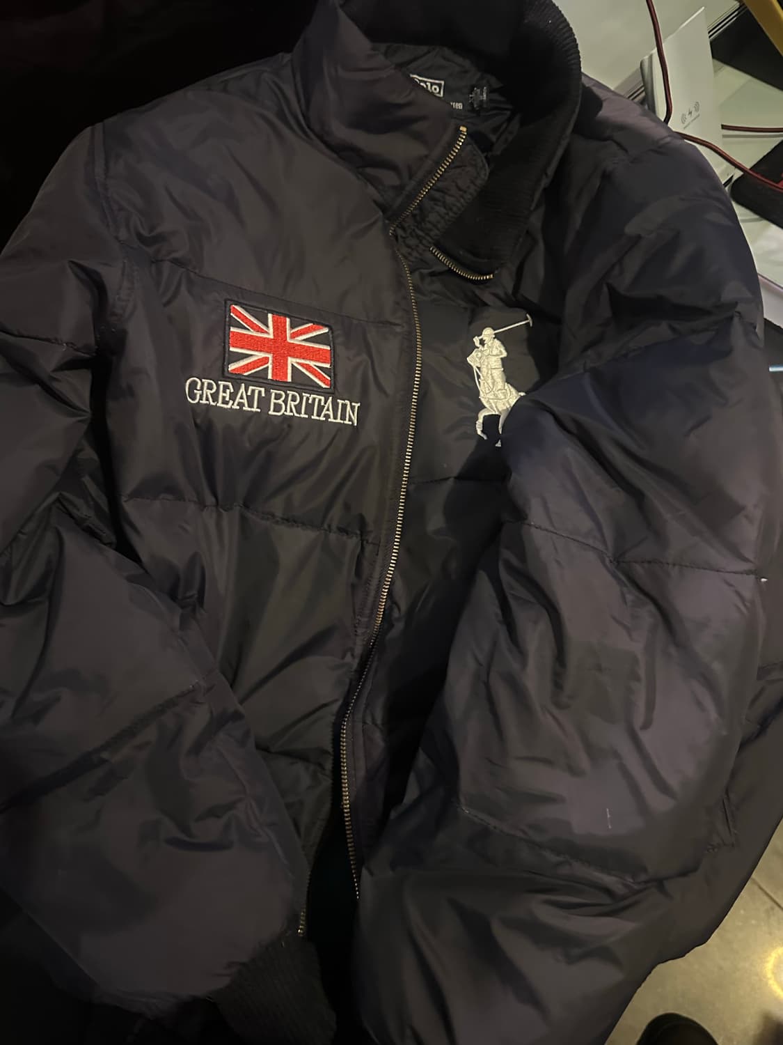 폴로 브리튼 패딩 판매 상품이미지1