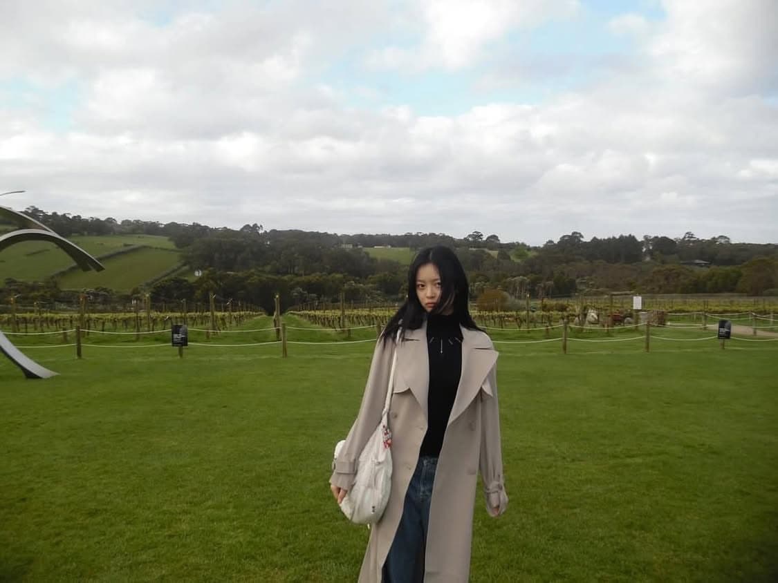 [하니 착용] QUILTED CROSS BAG IVORY 상품이미지2