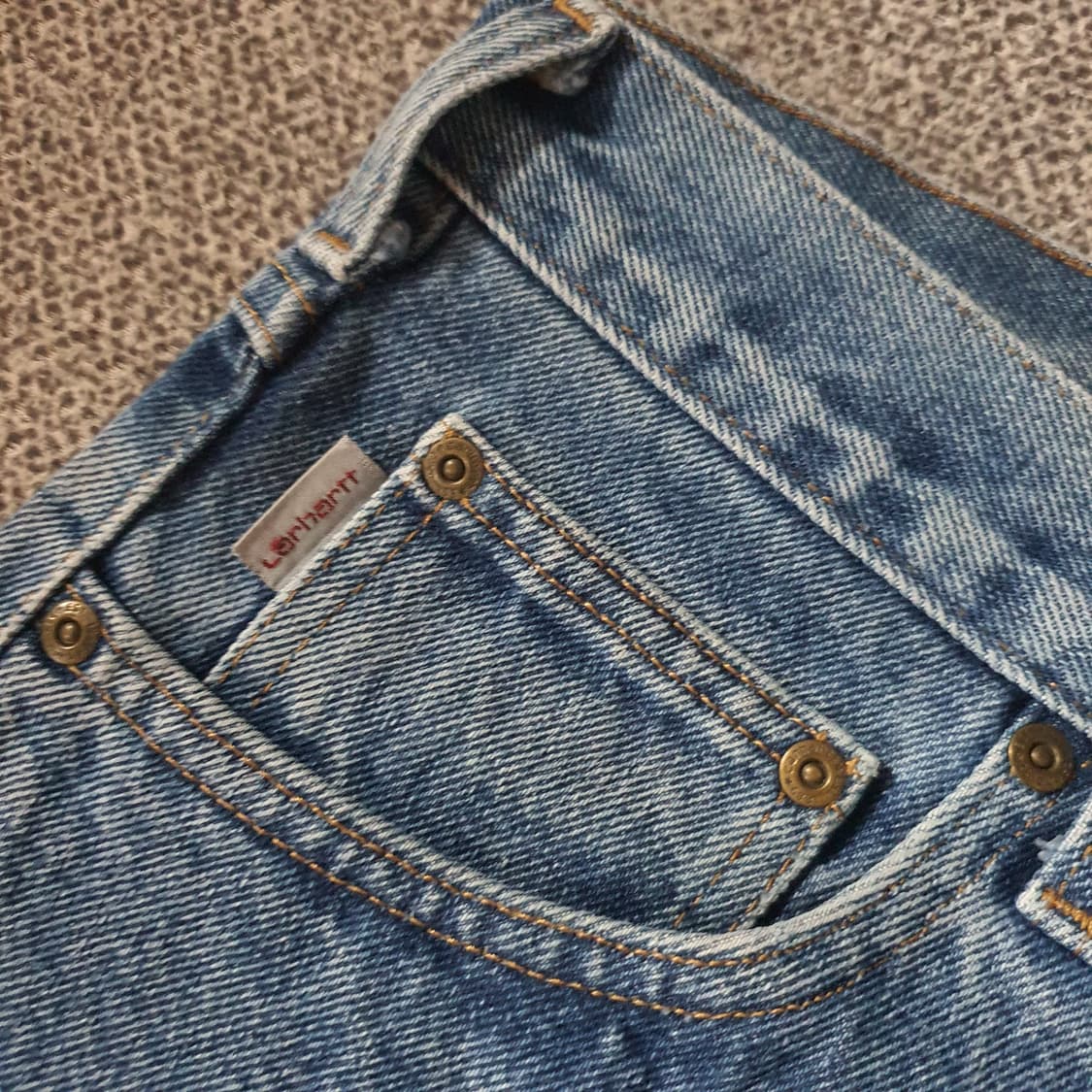 빅사이즈 칼하트 빈티지 데님 팬츠 No.43 상품이미지4