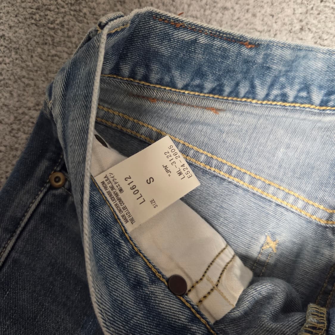 일본제 Lee 리 데님팬츠 청바지 24-25 상품이미지3