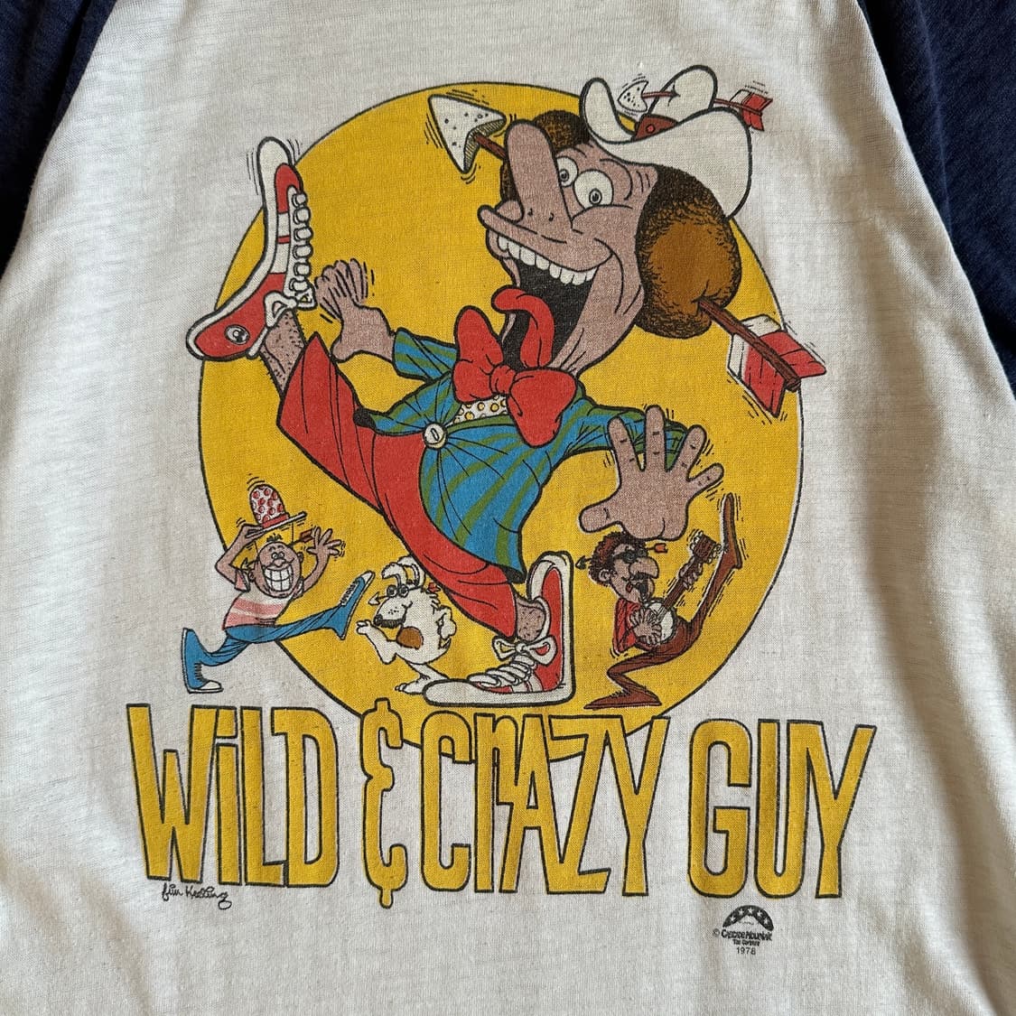 70‘s Vintage usa raglan long sleeves 상품이미지3