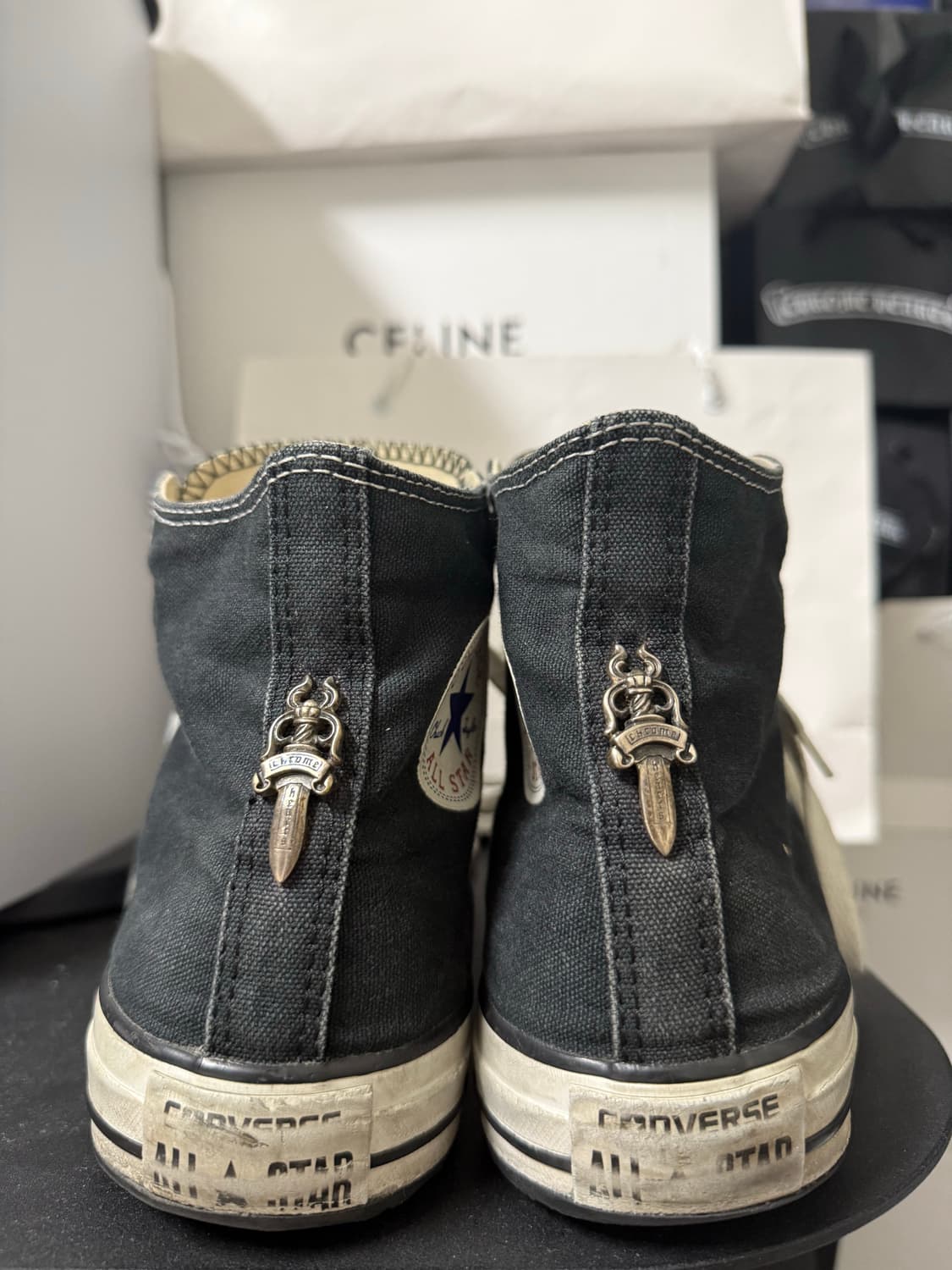 [275] 크롬하츠 컨버스 스타 레더패치 상품이미지5