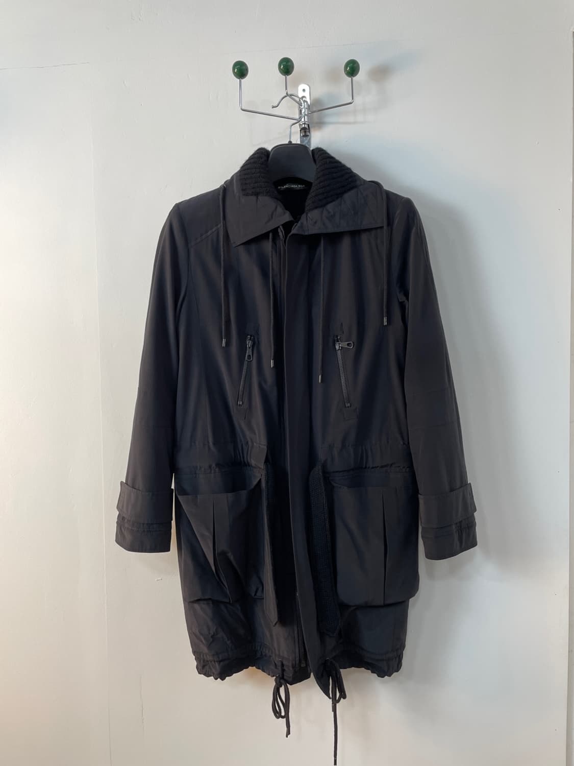 발렌시아가 실크 코트 상품이미지2