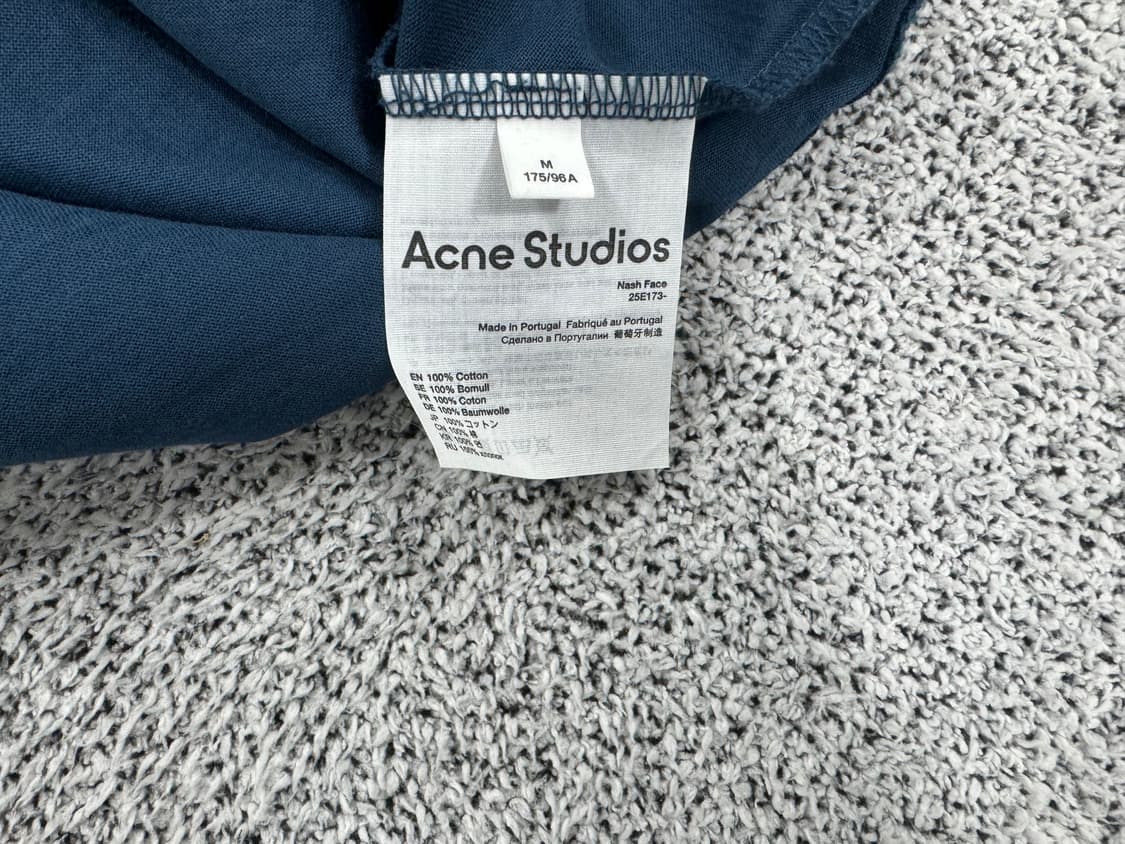 아크네스튜디오 신형 페이스로고 반팔티 상품이미지4