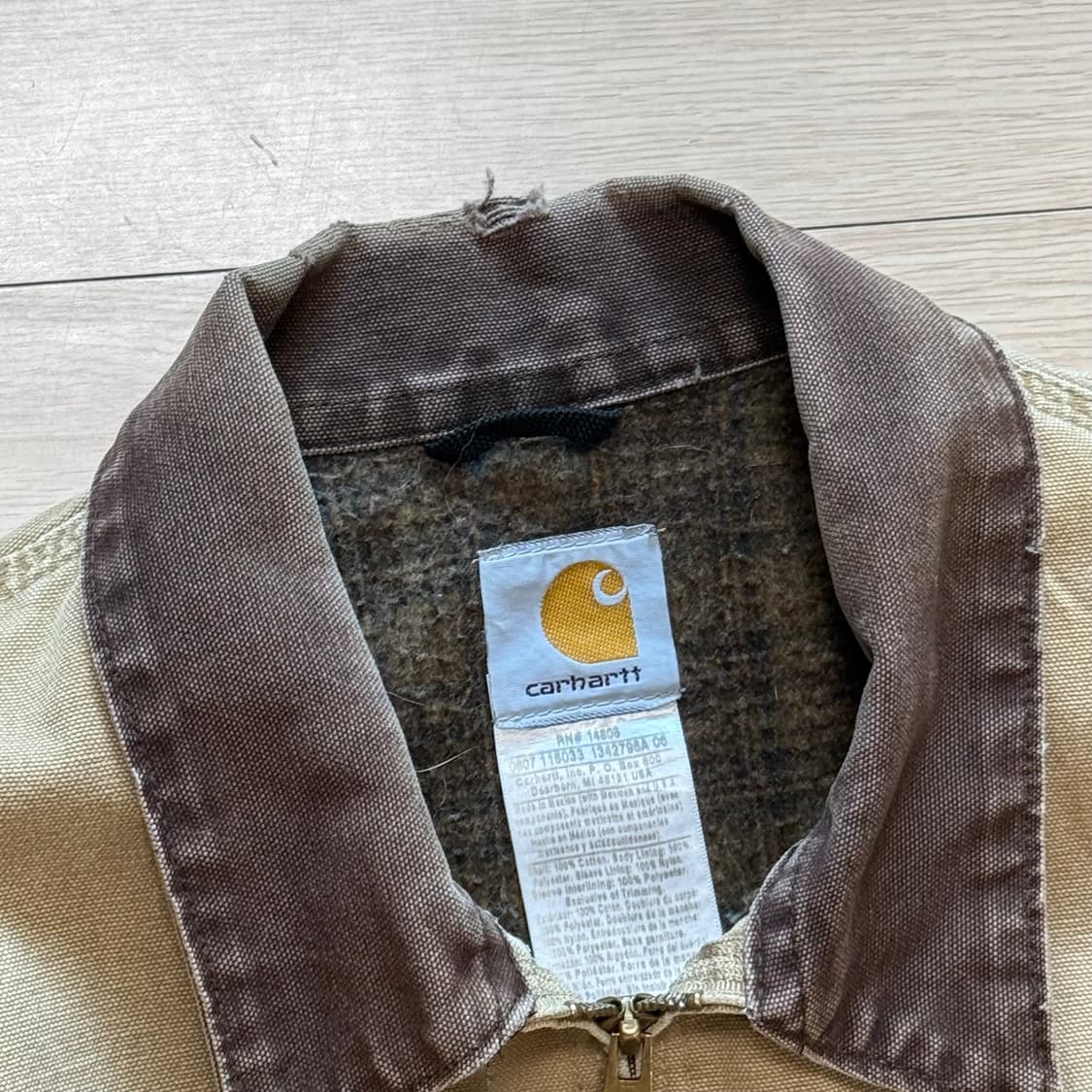 XL) 빈티지 칼하트 디트로이트자켓 J97 팝니다 상품이미지7