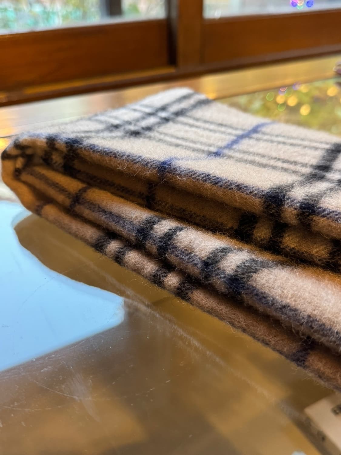 빈티지 캐시미어 머플러 상품이미지2