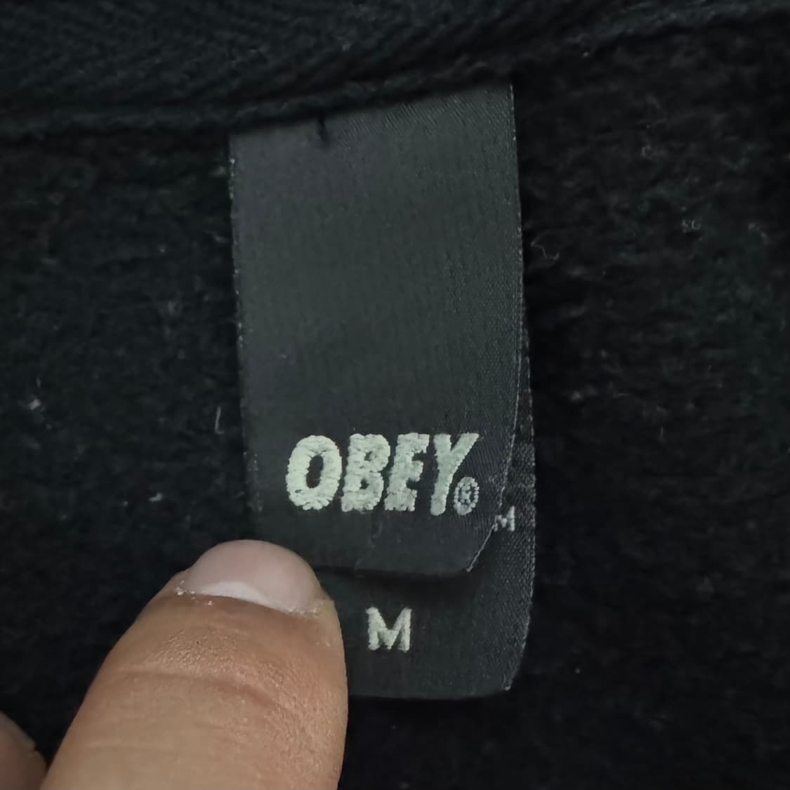 오베이 오리지널 빅로고 후드티 상품이미지4