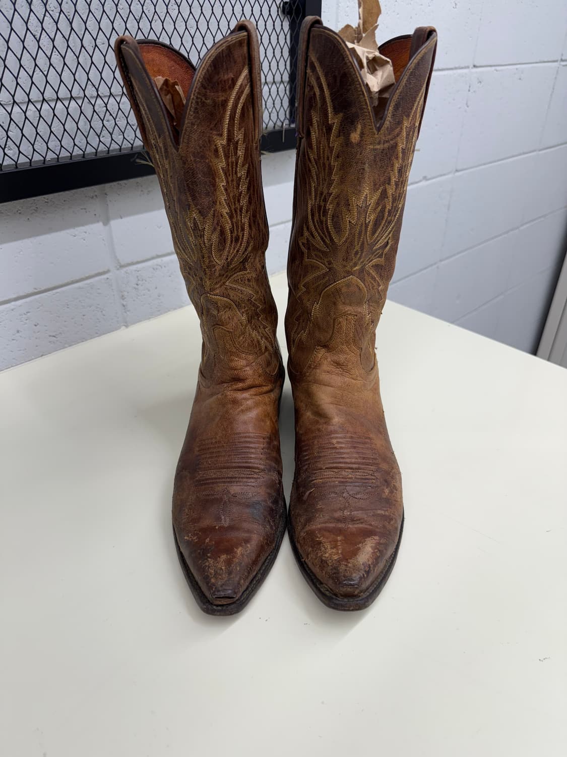 Lucchese 1883 Crayton Mad Dog Goat Brown 상품이미지2