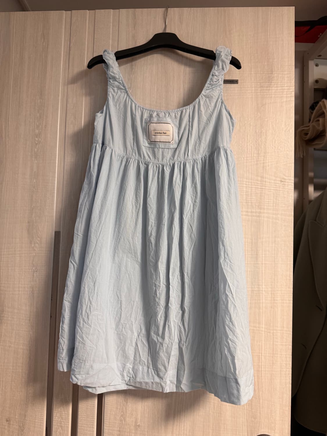 오버듀플레어 베이비돌 원피스 블루 팝니다 상품이미지3