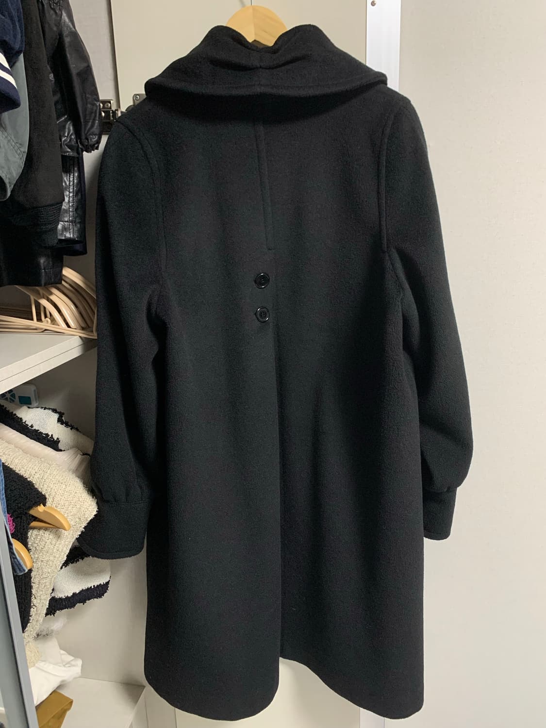 쉬이즈큐트 커들코트 블랙 상품이미지8