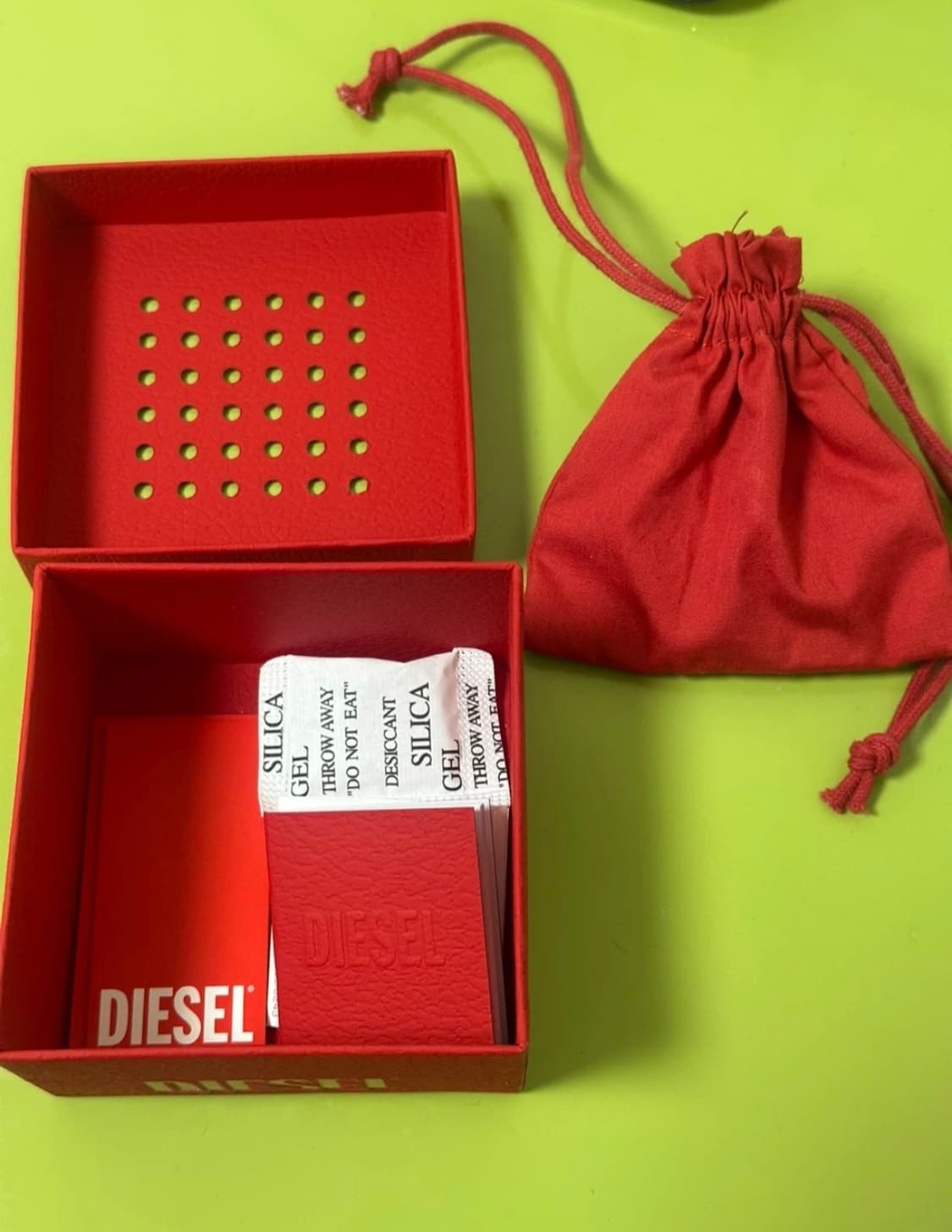 디젤 DX1490 스틸 실버 팔찌 (풀박, 종이가방) 상품이미지2