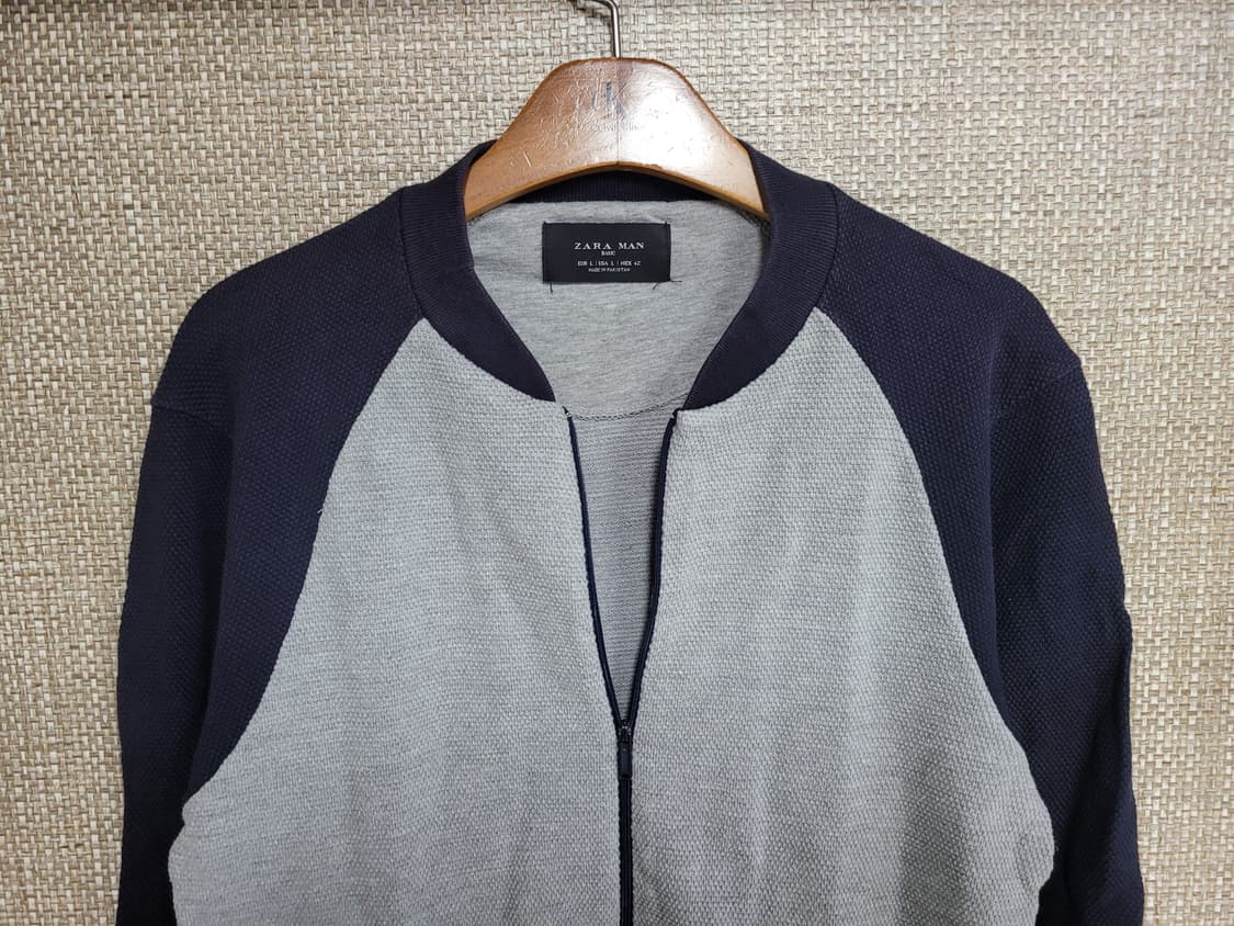 L 100사이즈 자라 슬림핏 집업 자켓 ZARA  상품이미지2