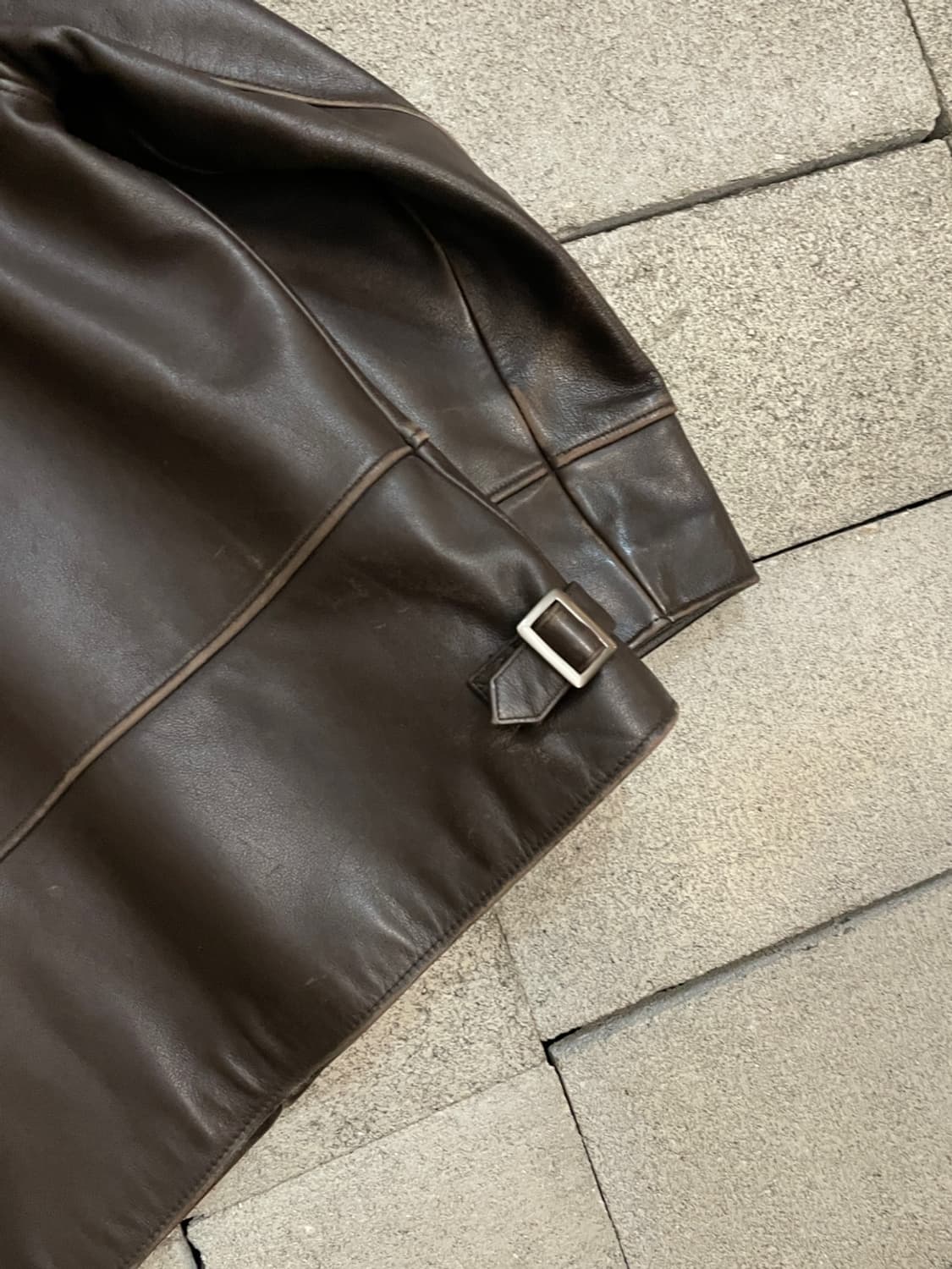 리바이스 브라운 소가죽 자켓 상품이미지8