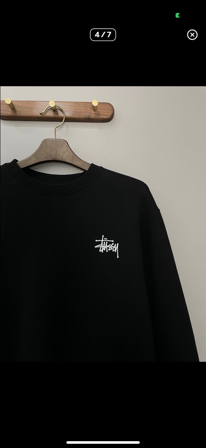 스투시 베이직 크루넥 맨투맨 A3336 상품이미지3