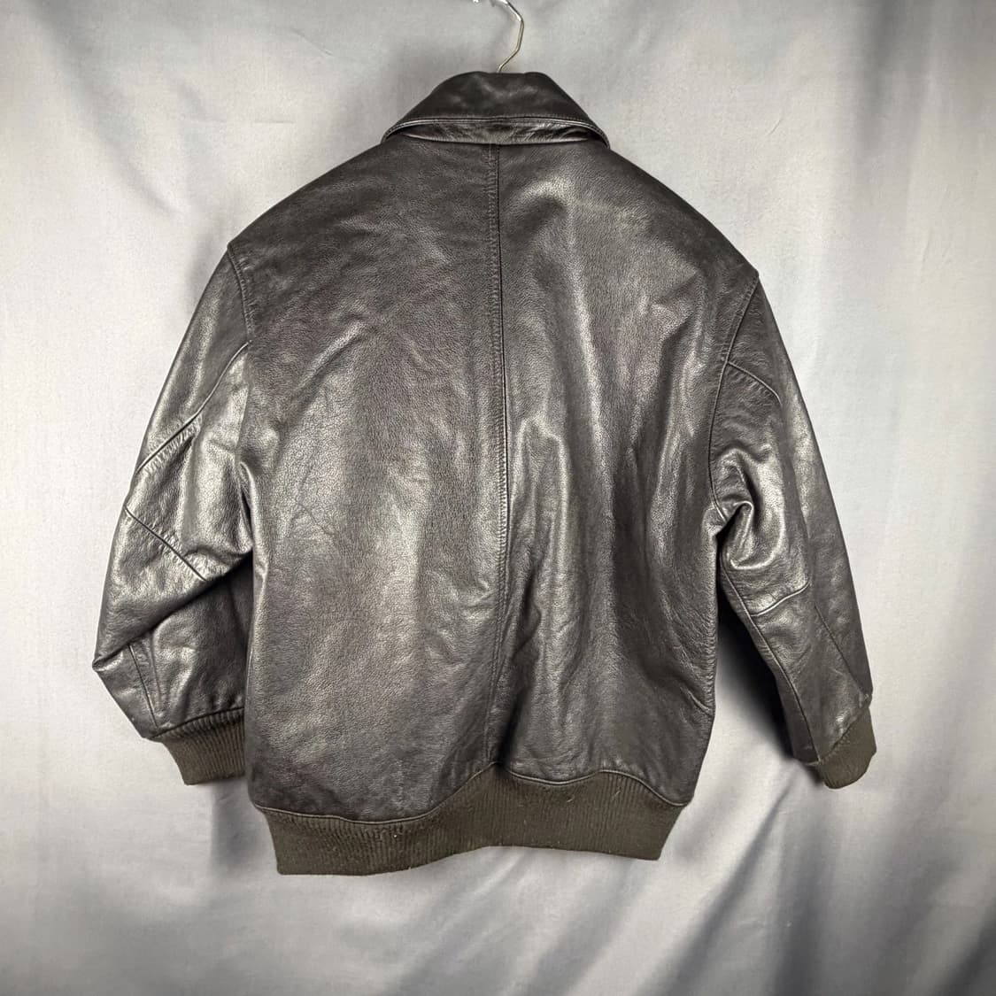 [XXL] 90'S OLD GAP 올드갭 레더 봄버 자켓 상품이미지2