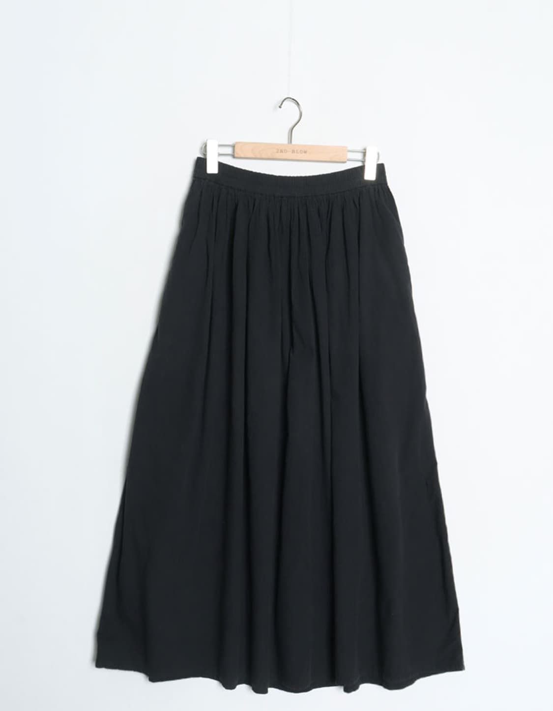 無印良品 Cotton Gather Skirt (27~28) 상품이미지1